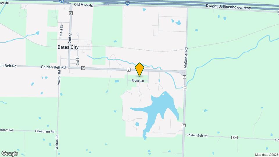 707 Riess Ln Map and Location Details