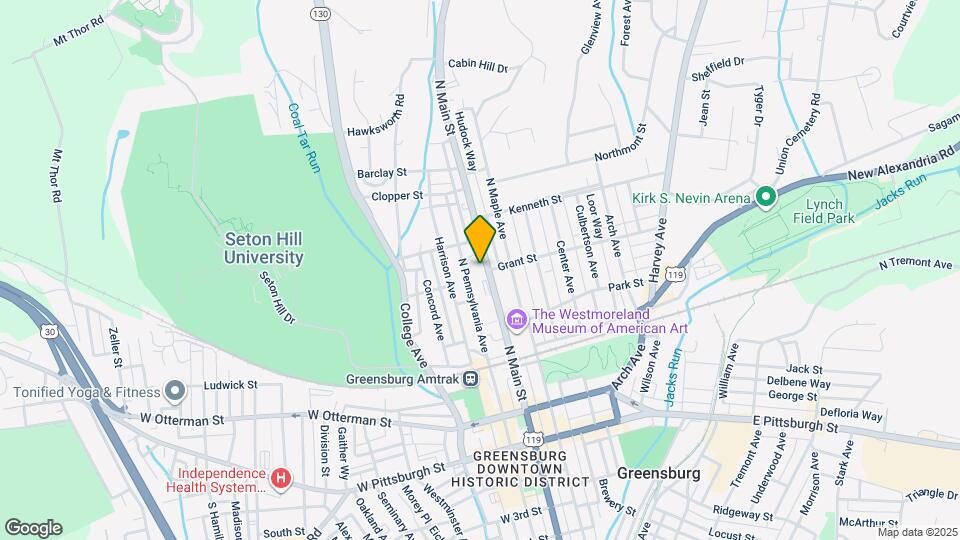 402 N Main St, Unit Apt #1 Map and Location Details