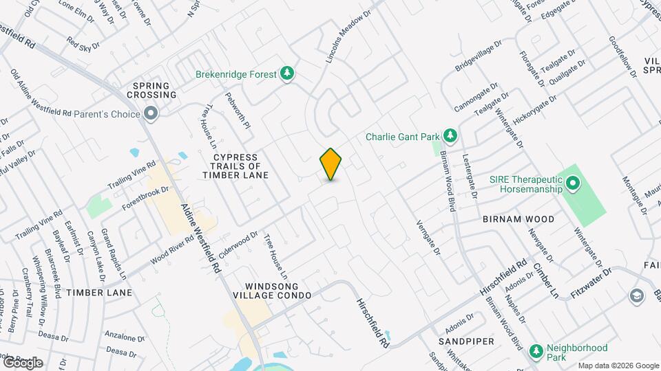 2354 Otter Falls Dr Map and Location Details