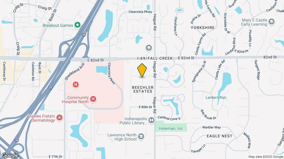 8116 Wallingwood Dr Map and Location Details