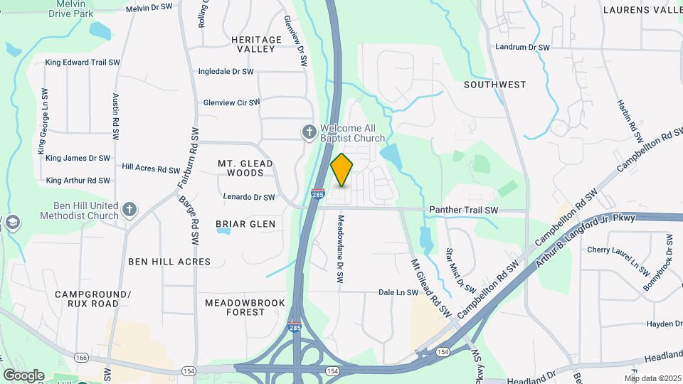 3457 Parc Dr SW Map and Location Details