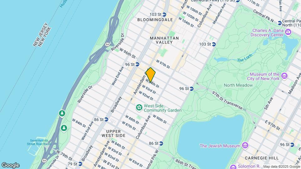 150 W 94th St Map and Location Details