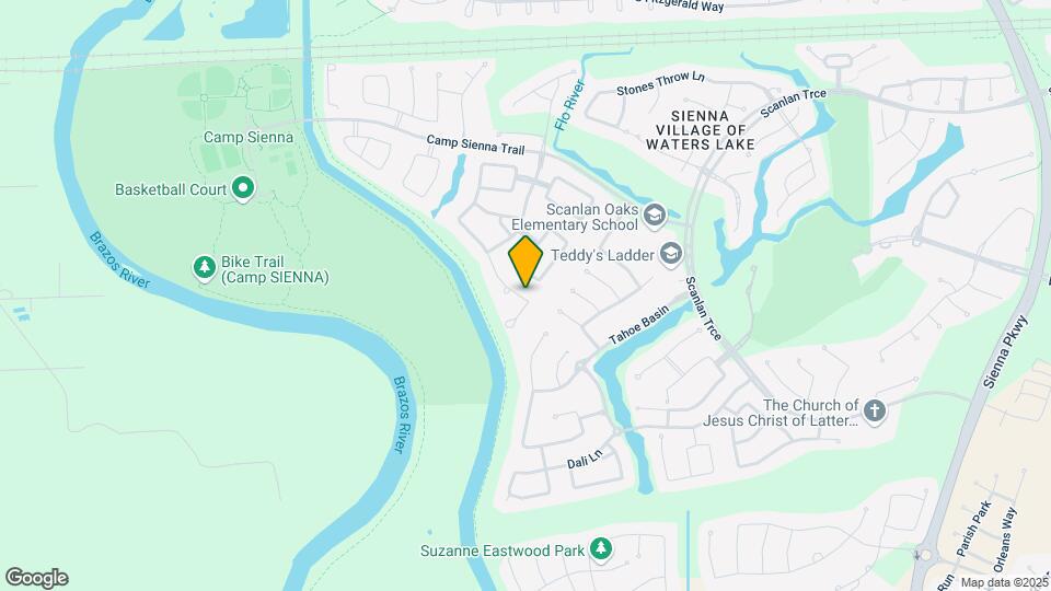8807 Stowe Creek Ln Map and Location Details