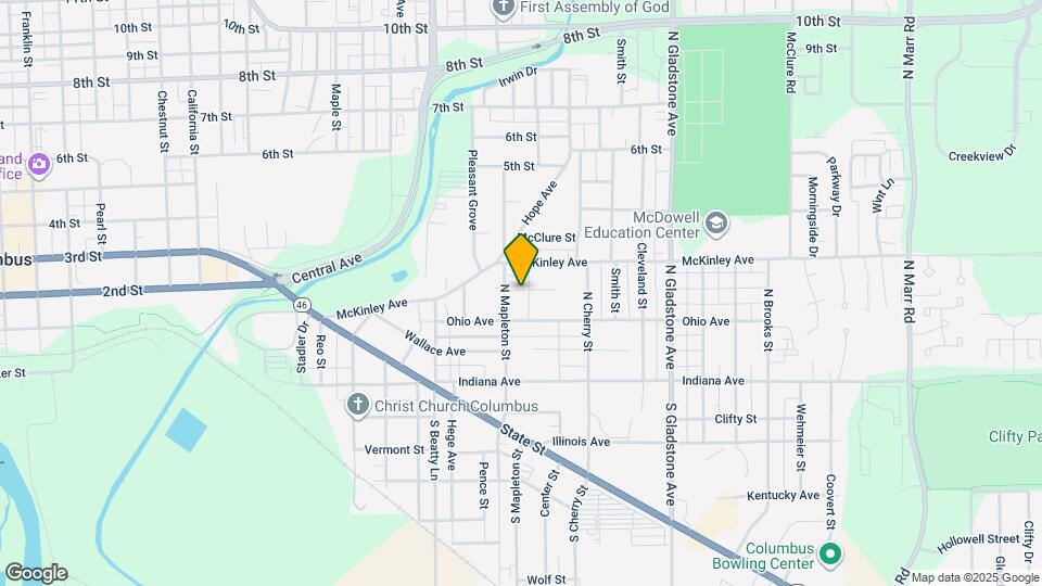 2151 Park Ave Map and Location Details