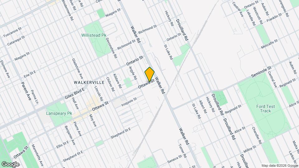 2109 Ottawa St Map and Location Details