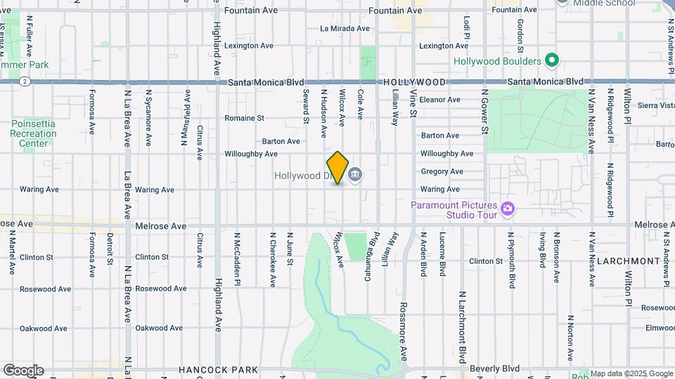 6217 Waring Ave Map and Location Details