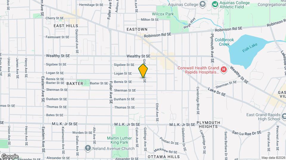 1355 Bemis St SE Map and Location Details