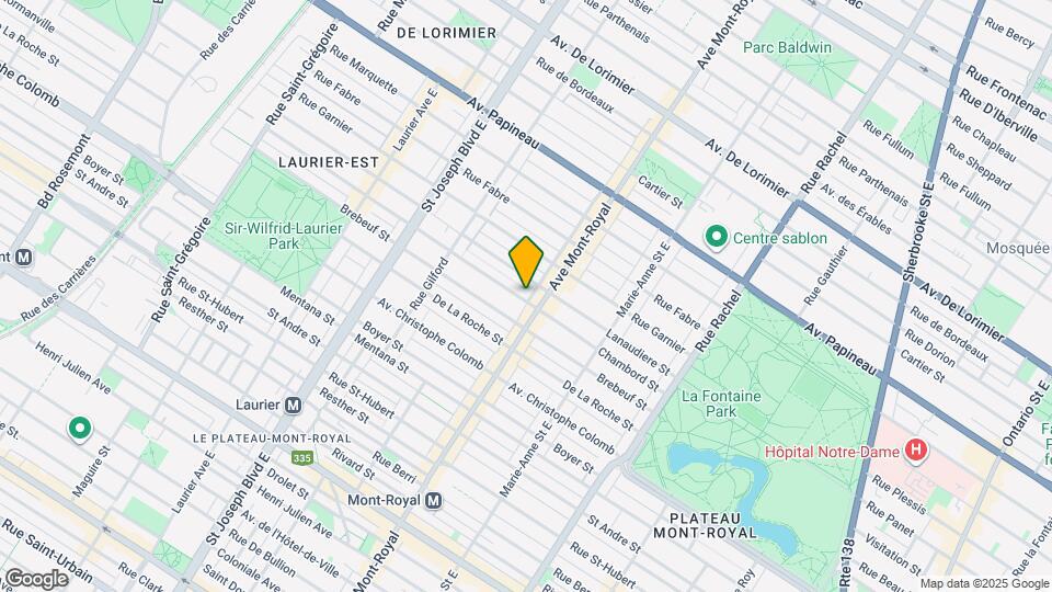 4525 Chambord Map and Location Details