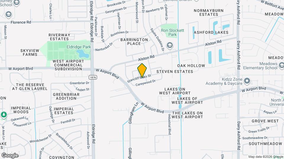 13015 Stancliff Oaks St Map and Location Details