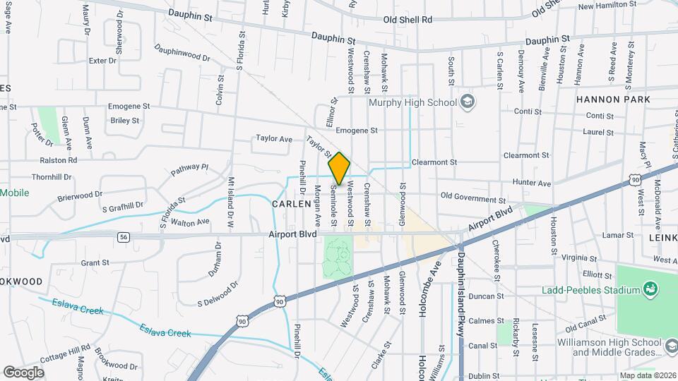 2256 Old Government St Map and Location Details