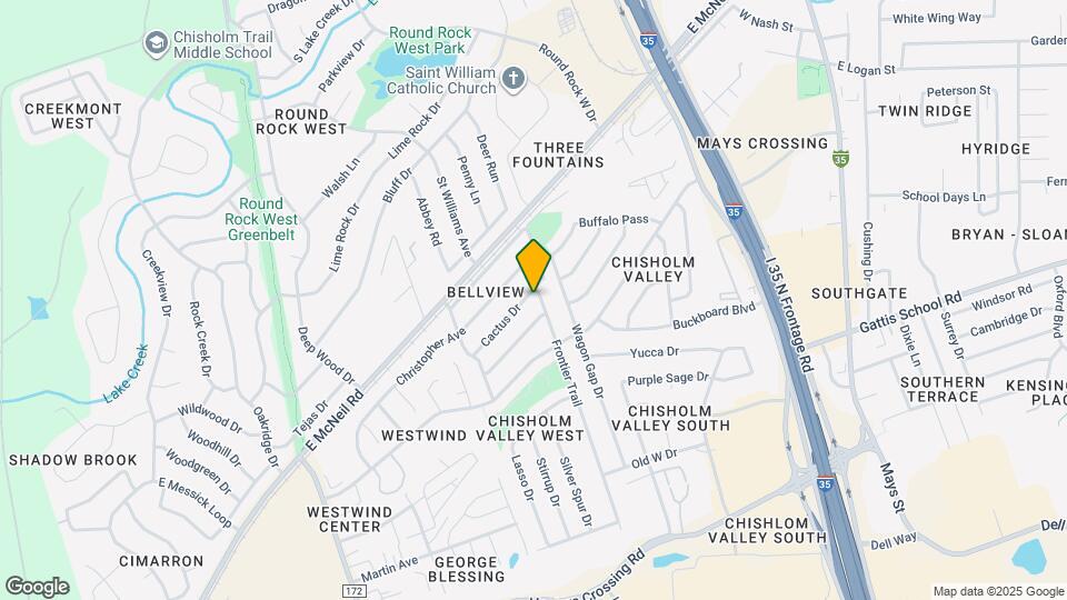 801 Cactus Dr Map and Location Details