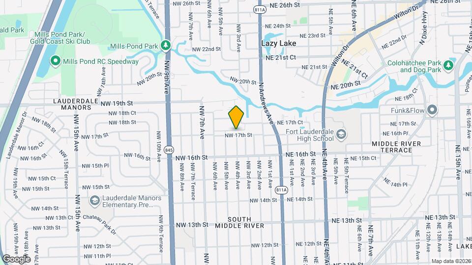387 NW 17th St Map and Location Details