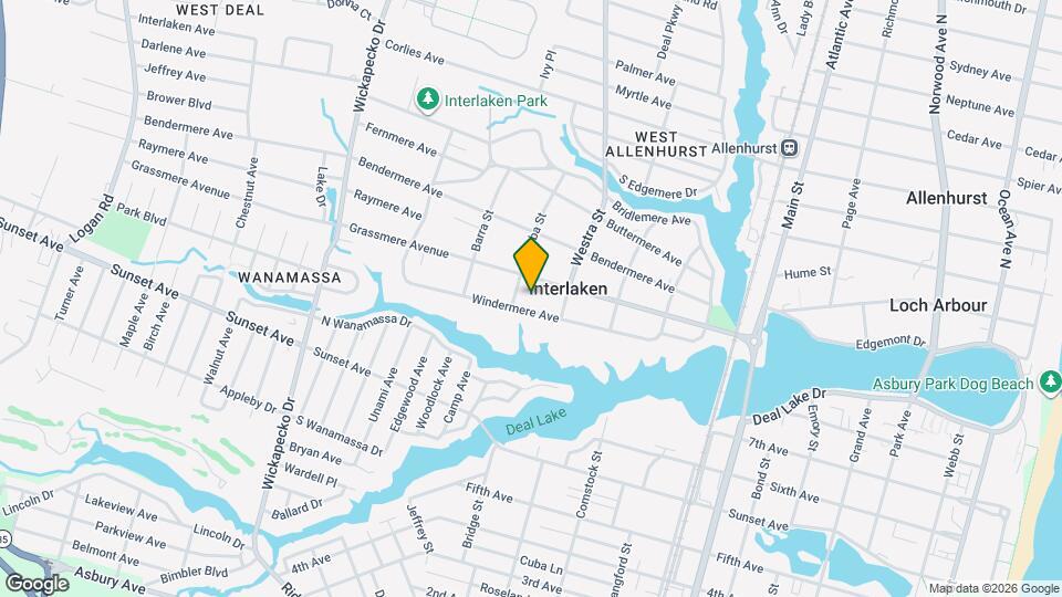 415 Windermere Ave Map and Location Details