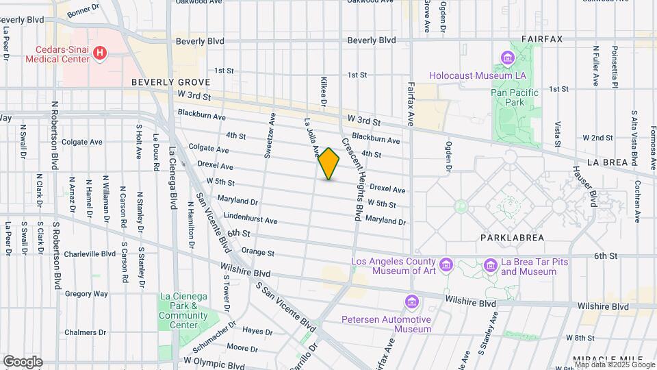 6360 Drexel Ave Map and Location Details