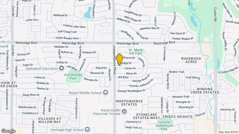 9928 Carter Dr Map and Location Details