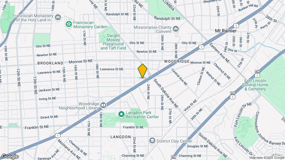 2225 Kearny St Map and Location Details