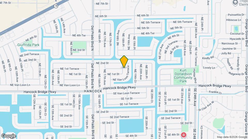 113 NE 18th Pl Map and Location Details