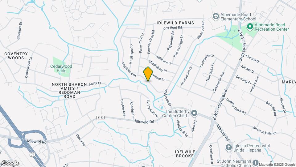 7410 Marlbrook Dr Mapa y Detalles de la Ubicación