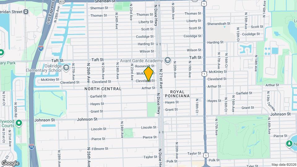 1315 N 22nd Ave Map and Location Details
