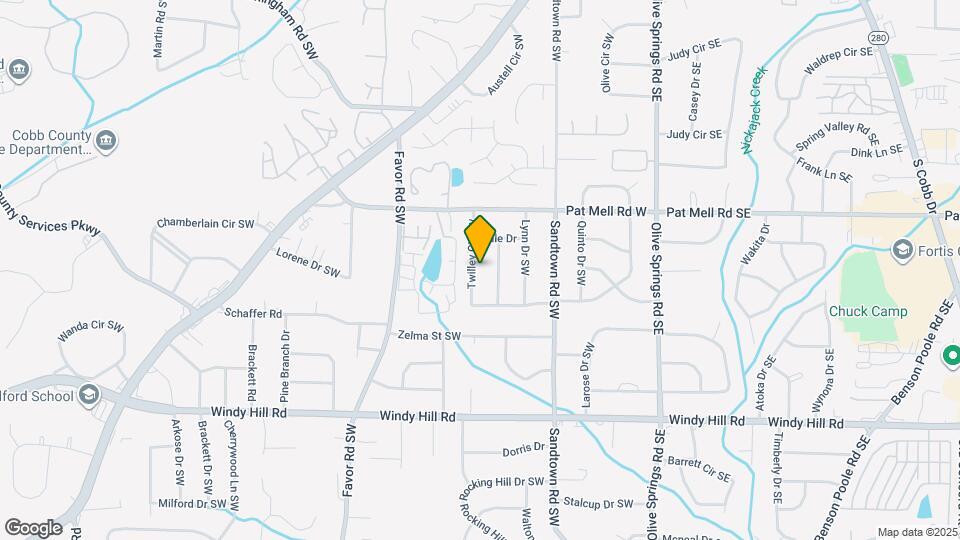2187 Twilley Cir SW Mapa y Detalles de la Ubicación