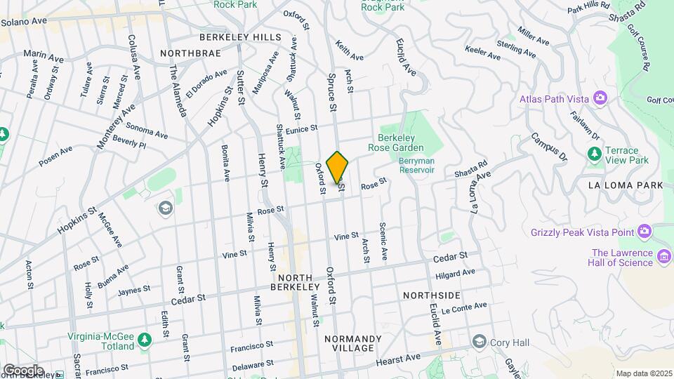 1330 Spruce St, Unit #A Mapa y Detalles de la Ubicación