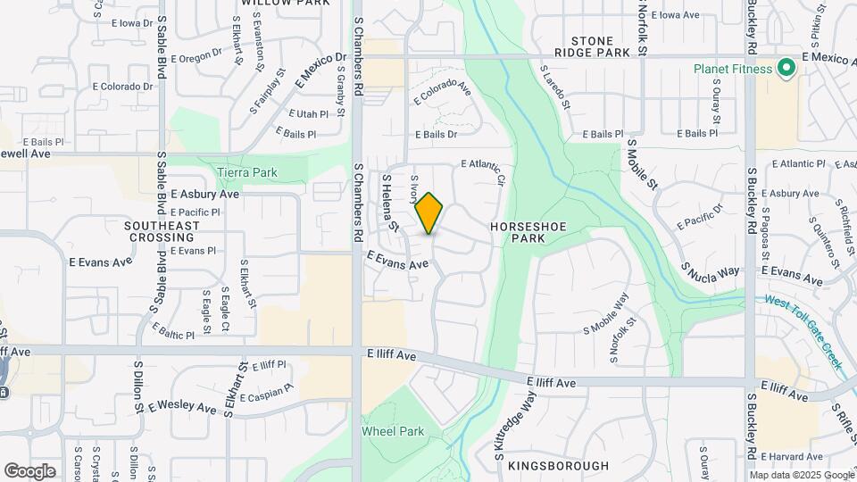 2065 S Ivory St Mapa y Detalles de la Ubicación