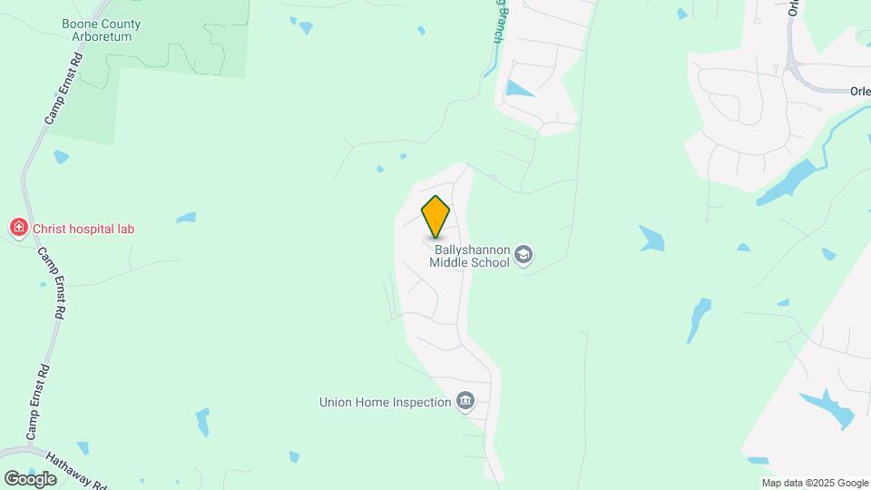 6638 Glencree Ln Map and Location Details