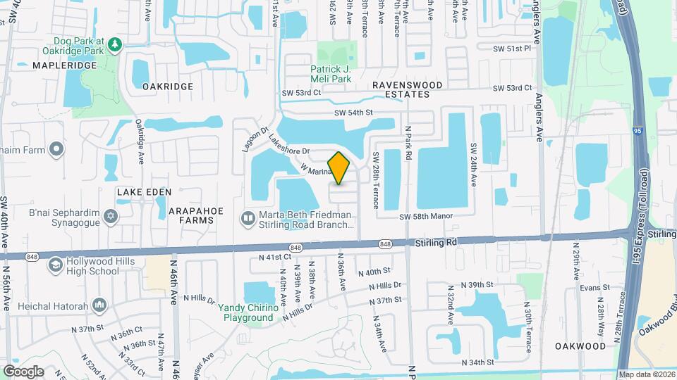 2901 SW 58th St Map and Location Details