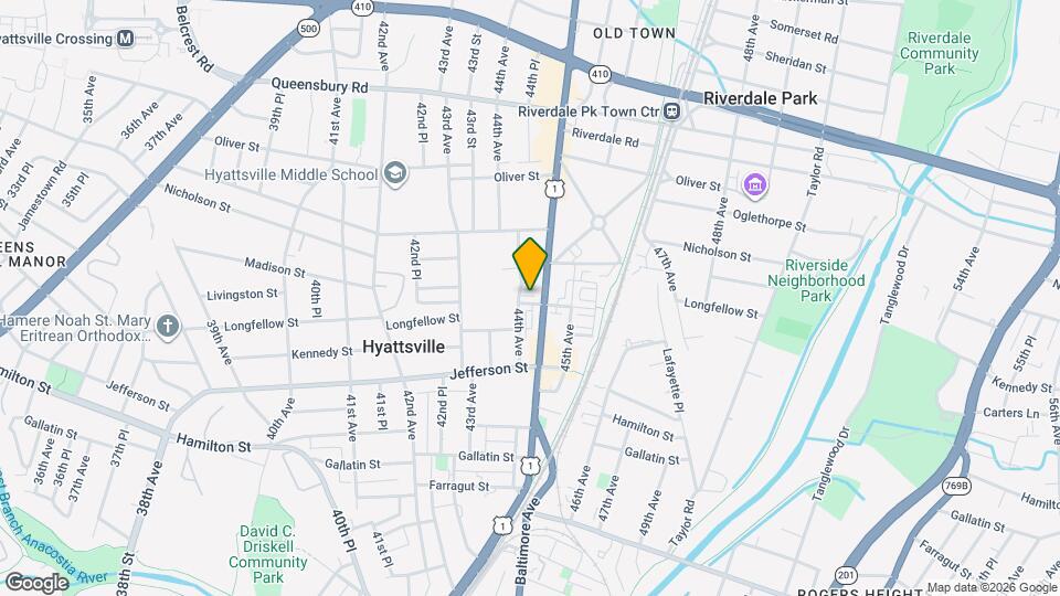 4410 Longfellow St Mapa y Detalles de la Ubicación