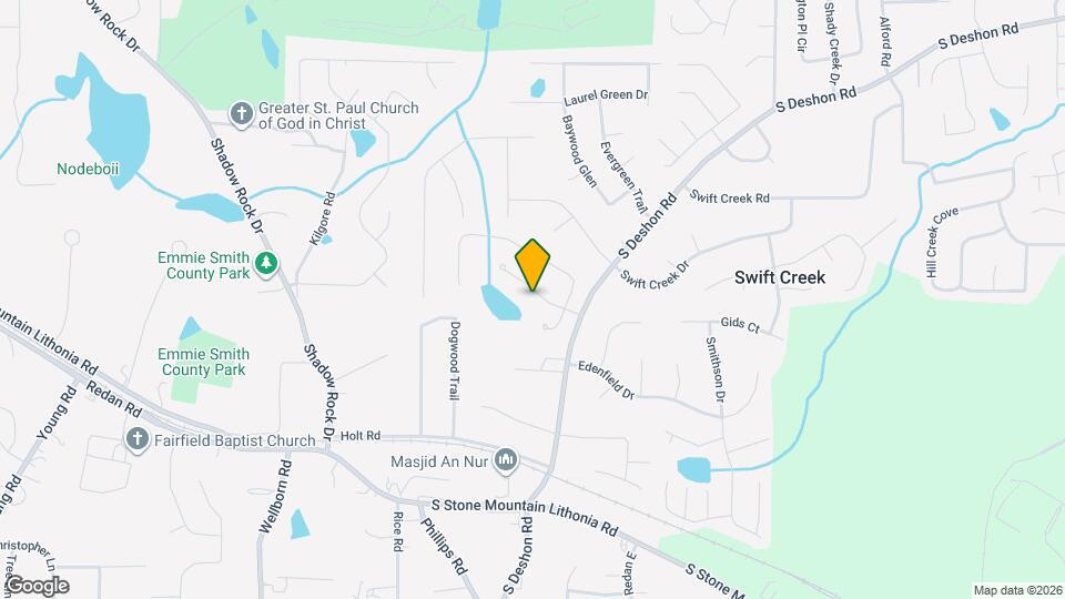 6337 Windy Ridge Way Map and Location Details