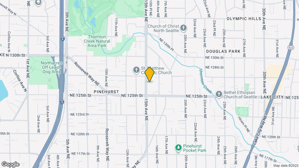 12534 15th Ave NE Map and Location Details