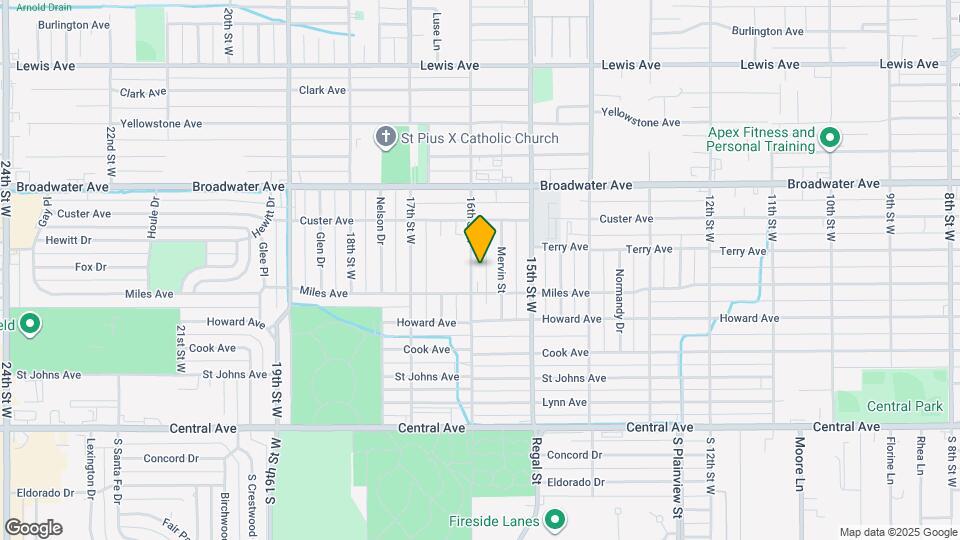 415 16th St W Map and Location Details