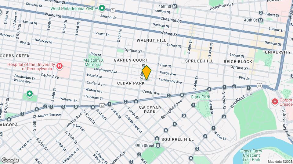 4729 Hazel Ave, Unit 2F Map and Location Details