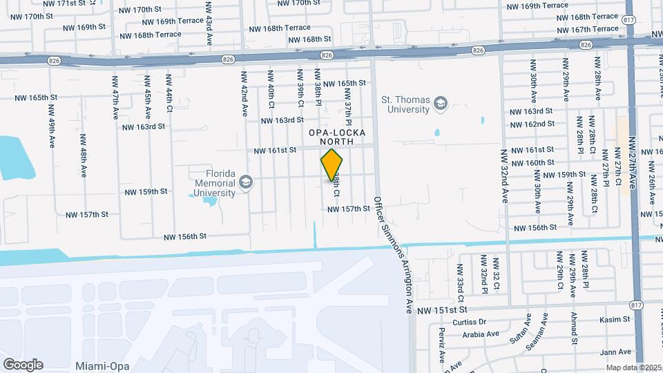 15810 NW 38th Ct-Unit -15810 Map and Location Details