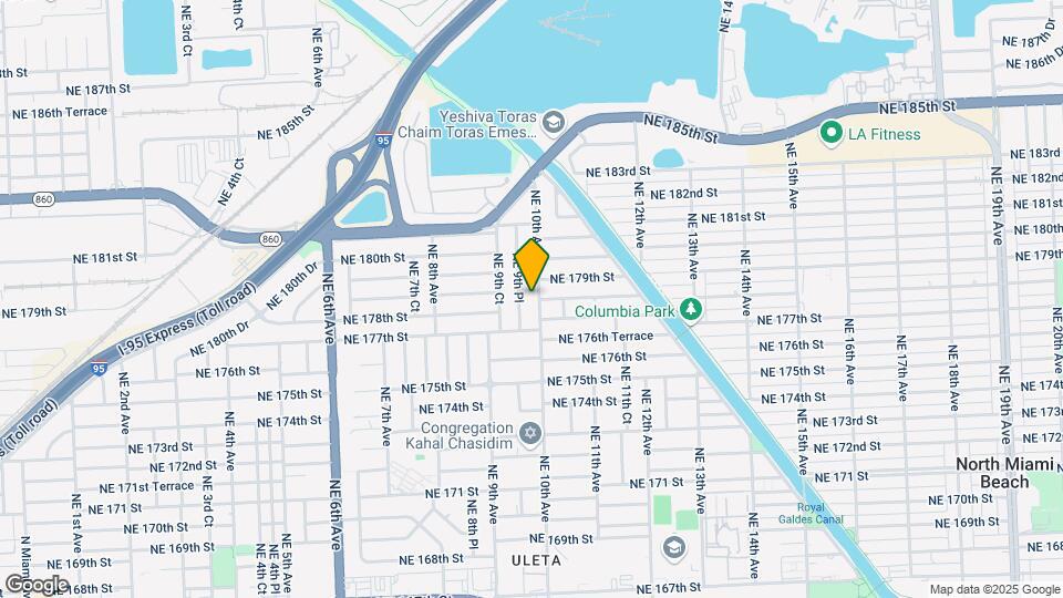 17800 NE 10th Ave Map and Location Details