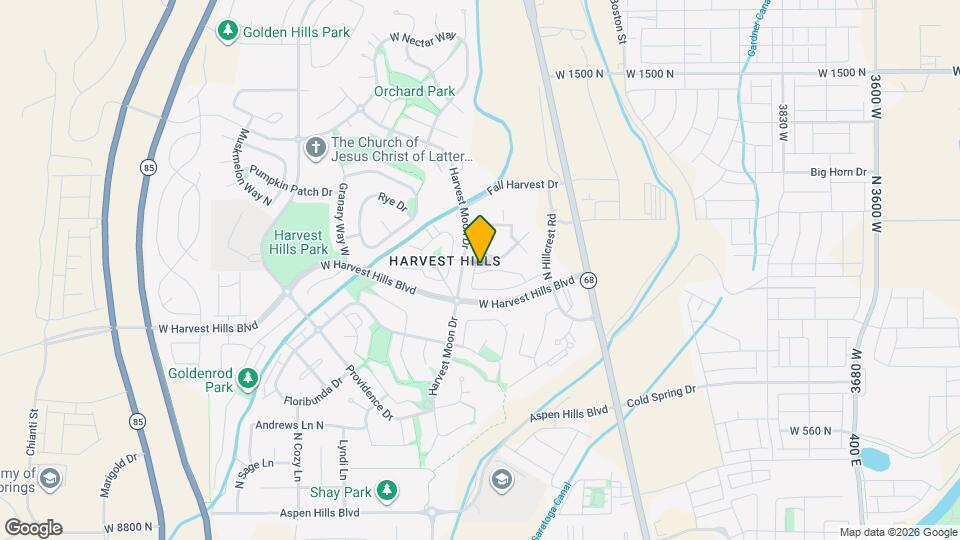 2064 N Harvest Vlg Ln Map and Location Details