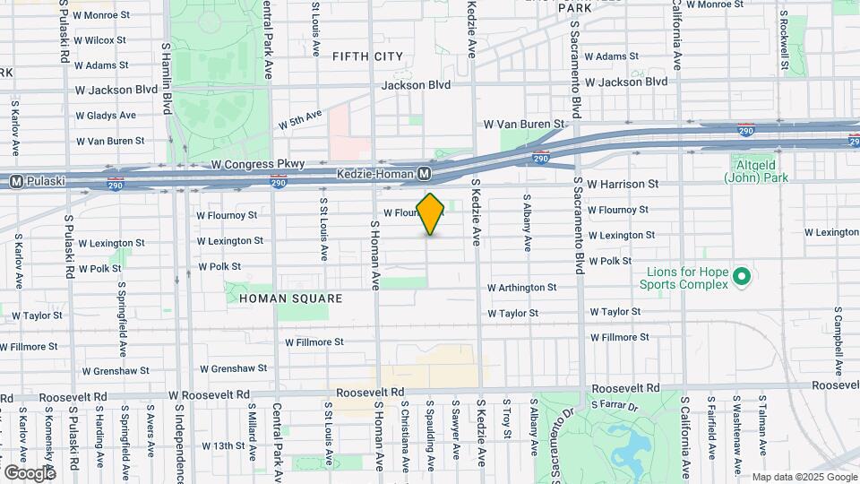 3259 W Lexington St Map and Location Details