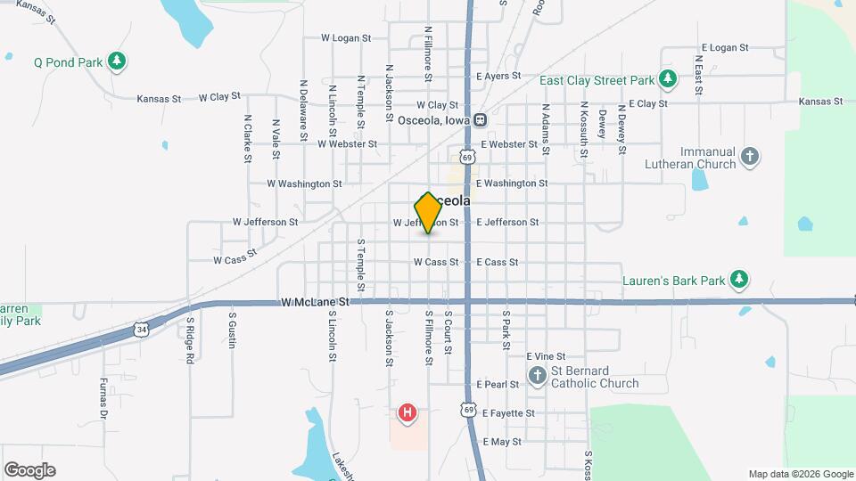 Osceola Estates Map and Location Details