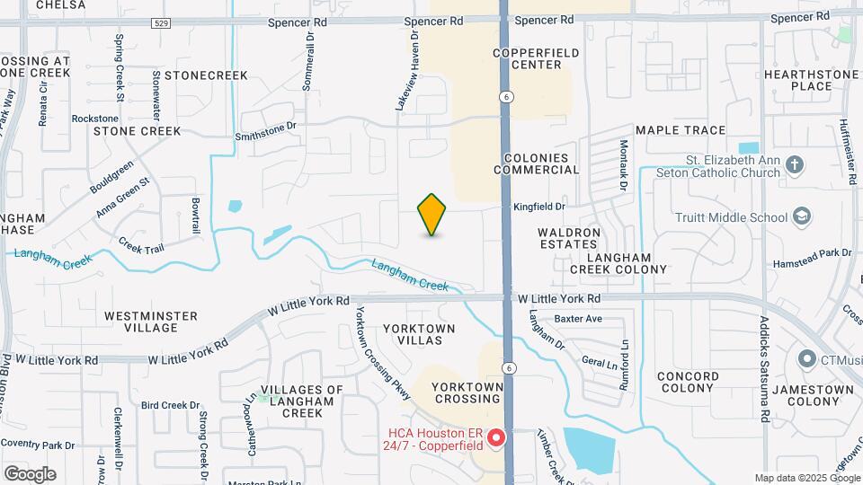 15915 Kingfield Dr Map and Location Details