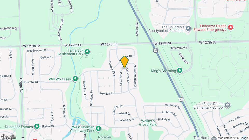12824 Meadow Ln Mapa y Detalles de la Ubicación