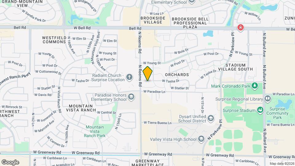 15449 W Tasha Cir Map and Location Details