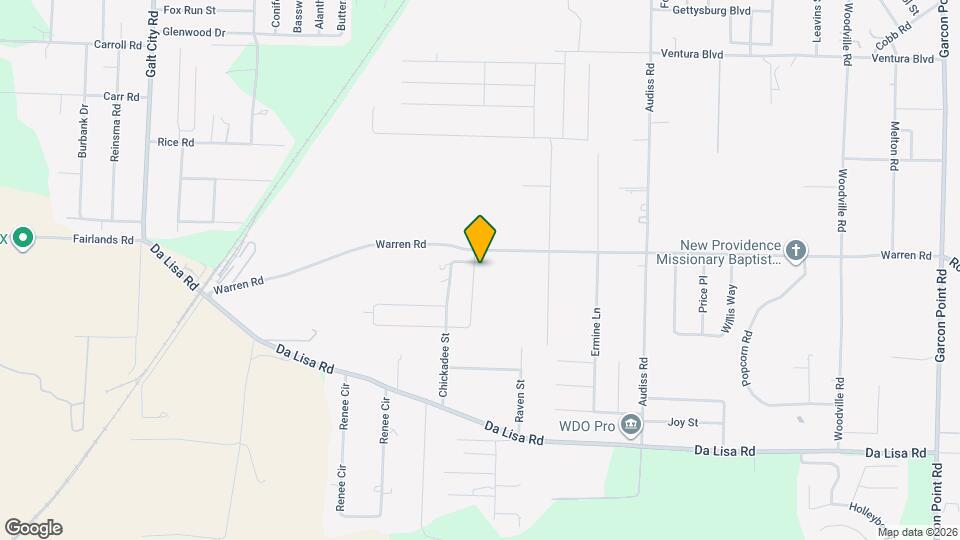 4194 Roosevelt Way Map and Location Details