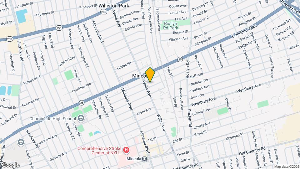 130 Jefferson Ave Mapa y Detalles de la Ubicación