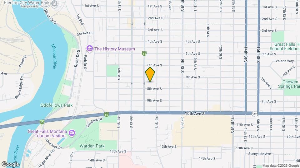 615 8th Ave S Map and Location Details