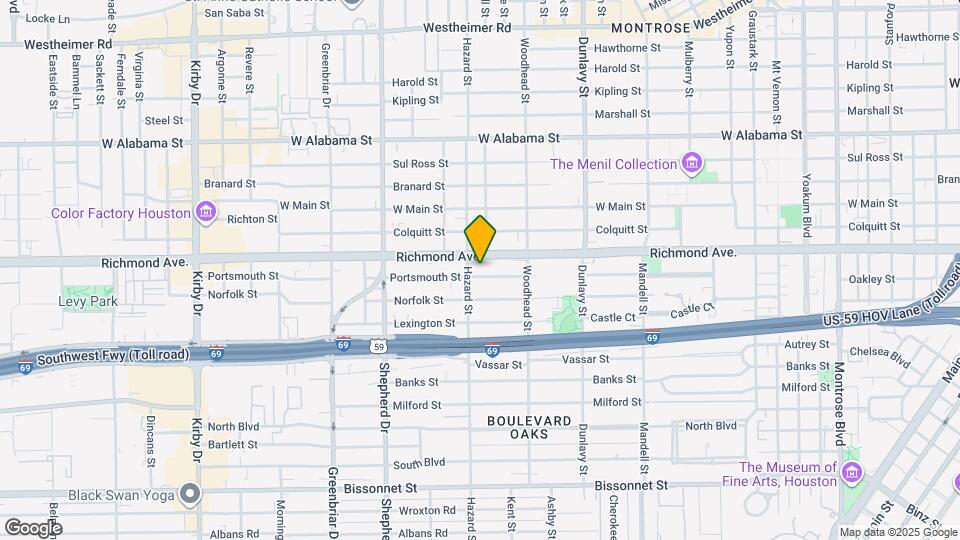 1848 Portsmouth St Map and Location Details