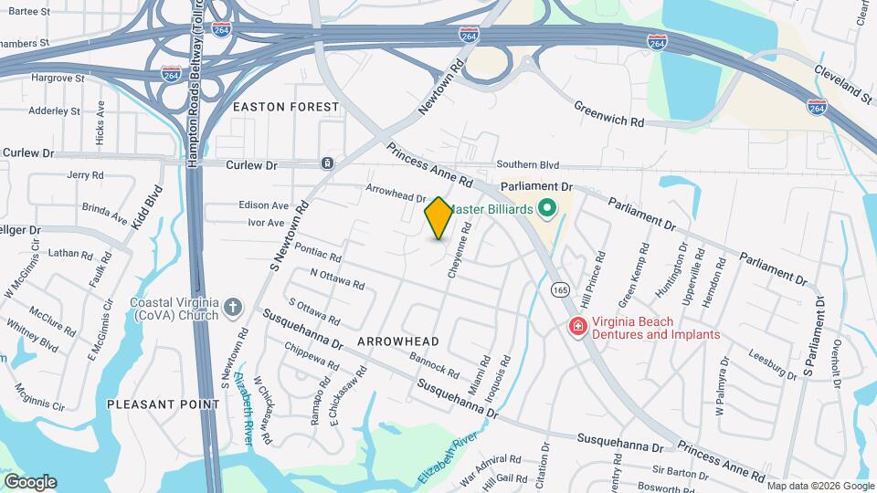 135 S Comanche Cluster Map and Location Details