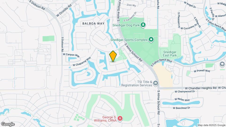 1454 W Mead Dr Map and Location Details