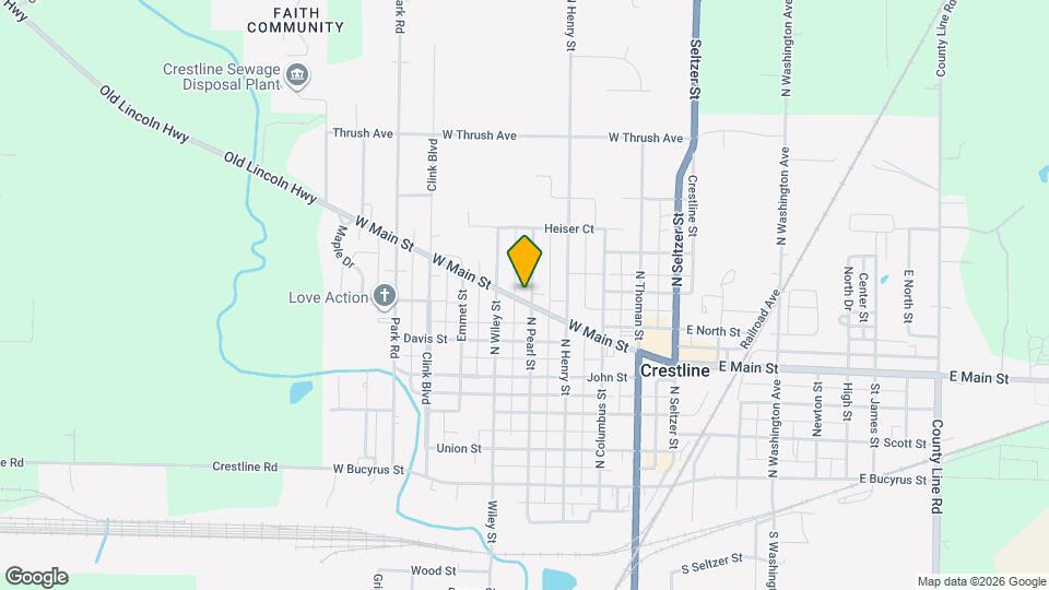 501 W Main St Map and Location Details