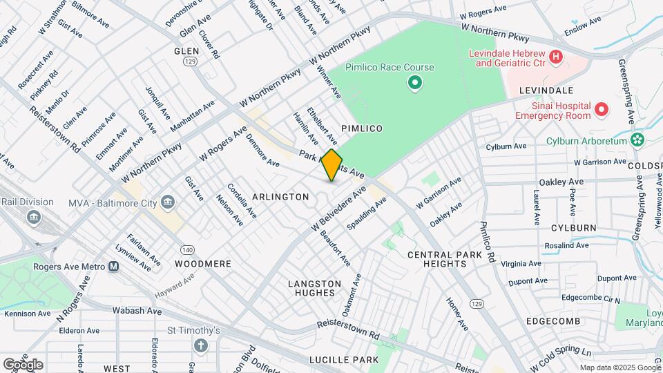 5208 Denmore Ave Mapa y Detalles de la Ubicación