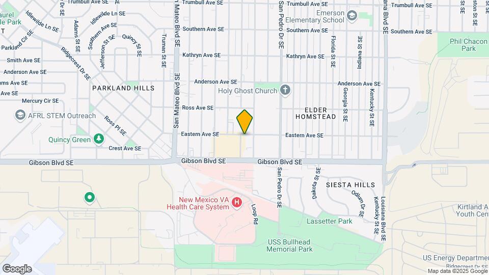 5502 Eastern Ave SE Map and Location Details